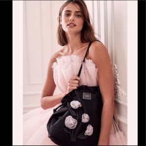 Victoria’s Secret Magnolia Organza Floral Bag Tote